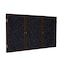 Ghent Enclosed Bulletin Board, 3 Door, Rcycl, Walnut Frm, 3 ft H x 6 ft W, Confetti PN33672TR-CF - alternate 1